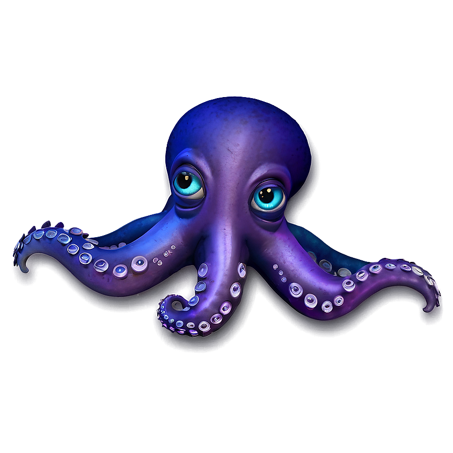 Octopus Emoji Png Ayu PNG Image