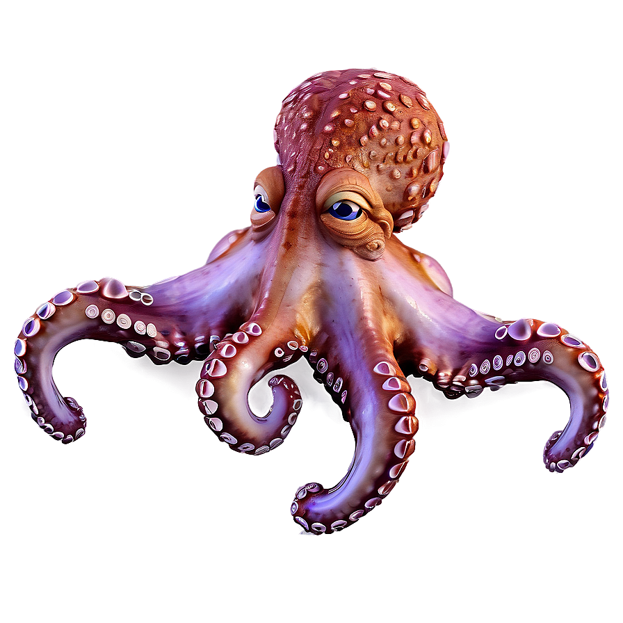 Octopus In Ocean Png Shf86 PNG Image