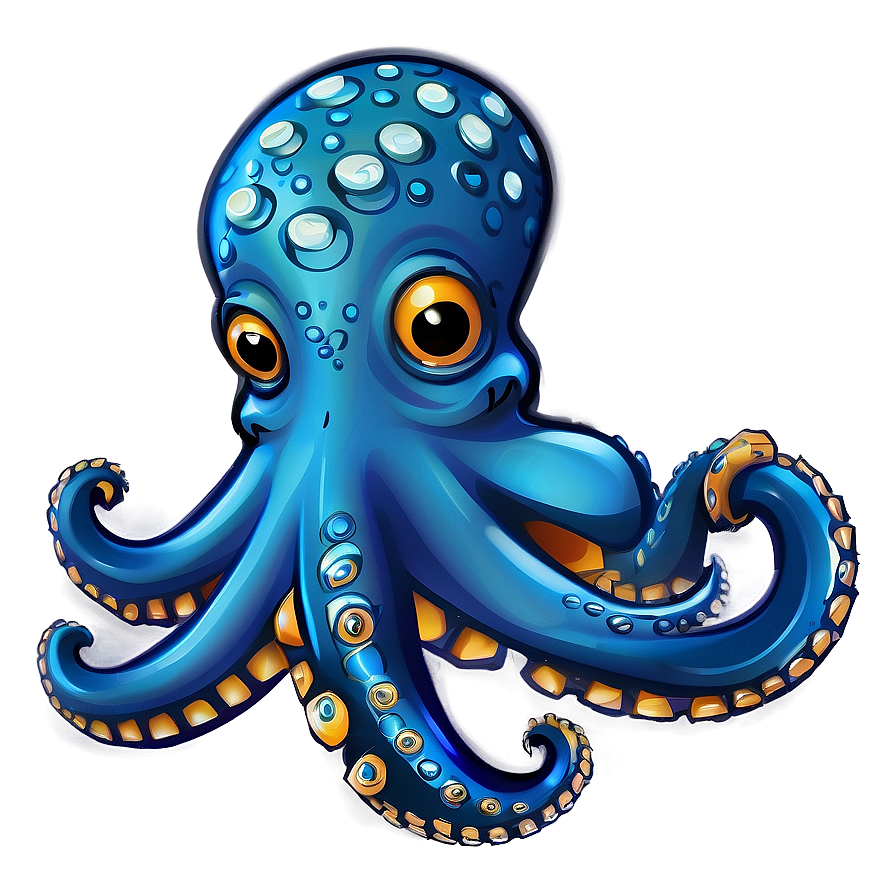 Octopus Playing Instruments Png 4 PNG Image