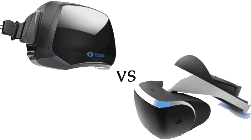 Oculus V S Play Station V R Comparison PNG Image