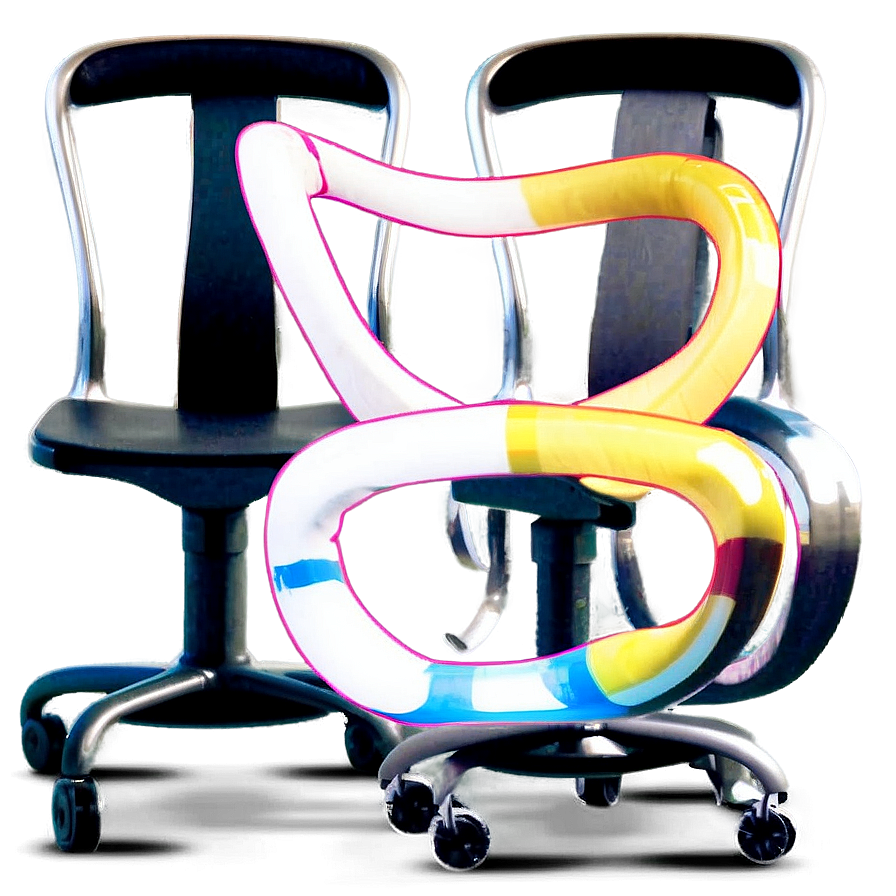 Office Chair With Wheels Png 05252024 PNG Image