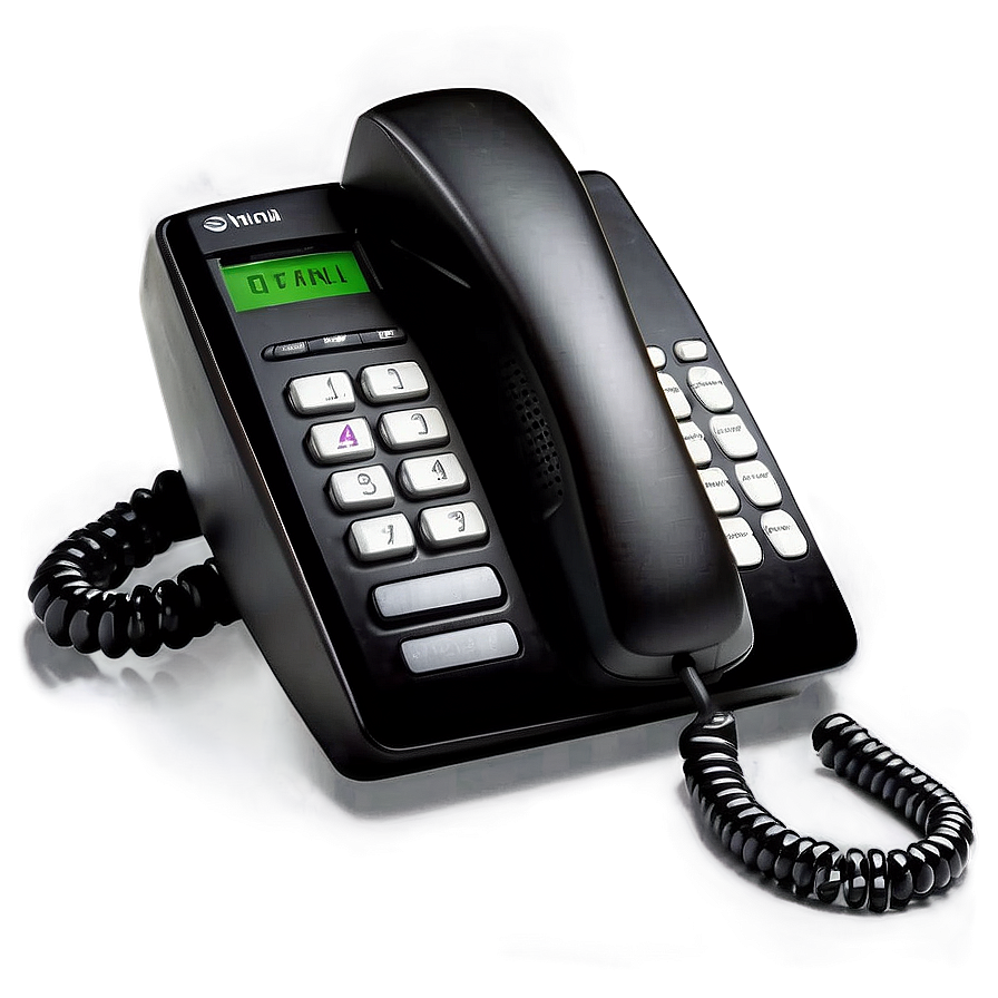 Office Desk Phone Png Jix9 PNG Image