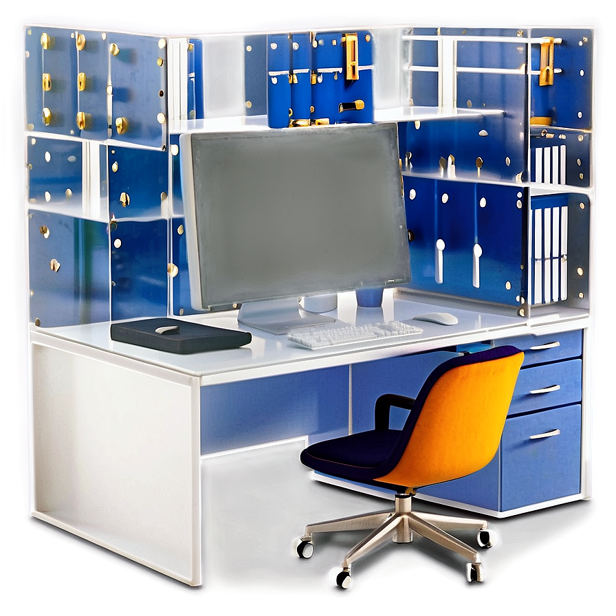 Office Desk Privacy Panel Png 06122024 PNG Image