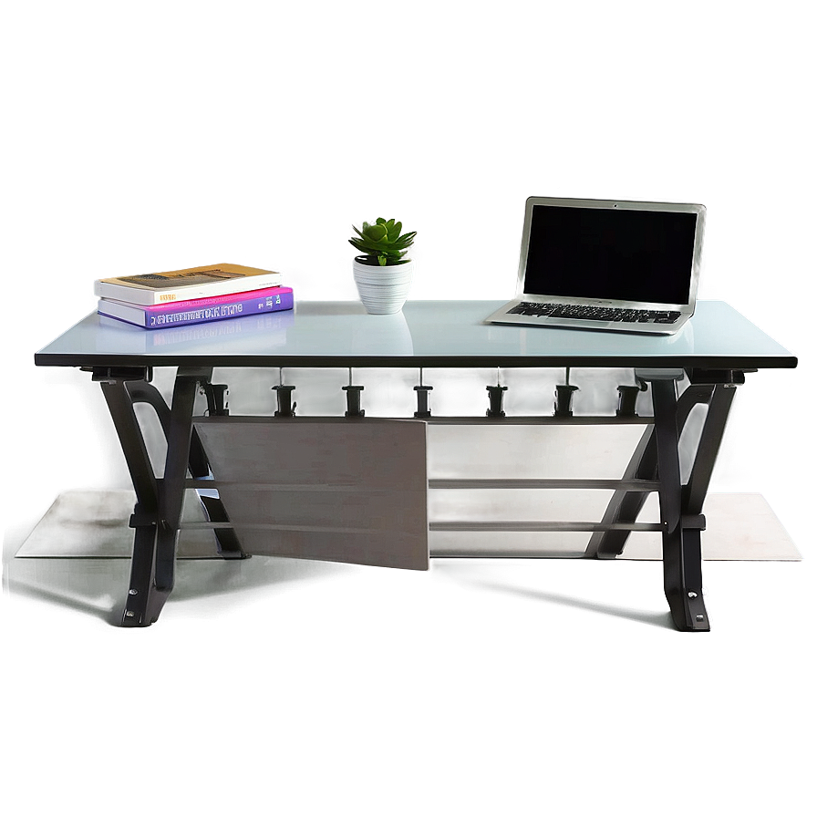 Office Desk Setup Png 86 PNG Image