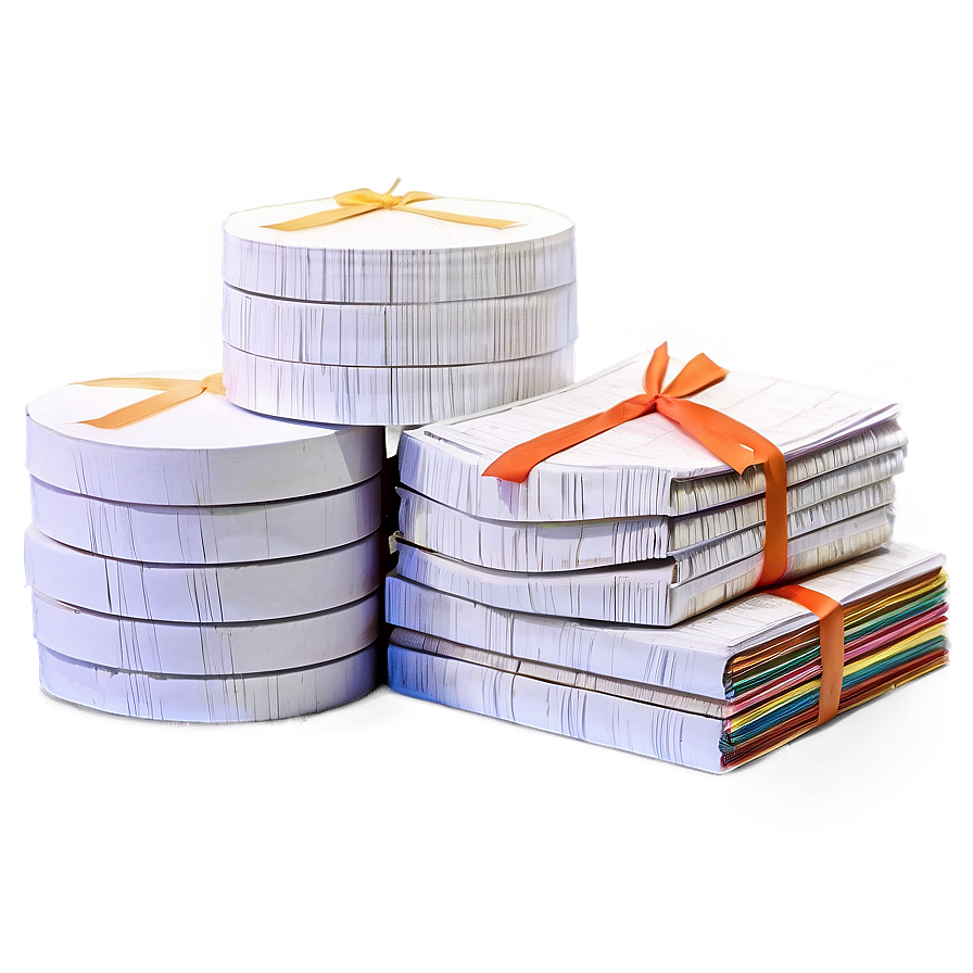 Office Paper Stack Png Elh85 PNG Image