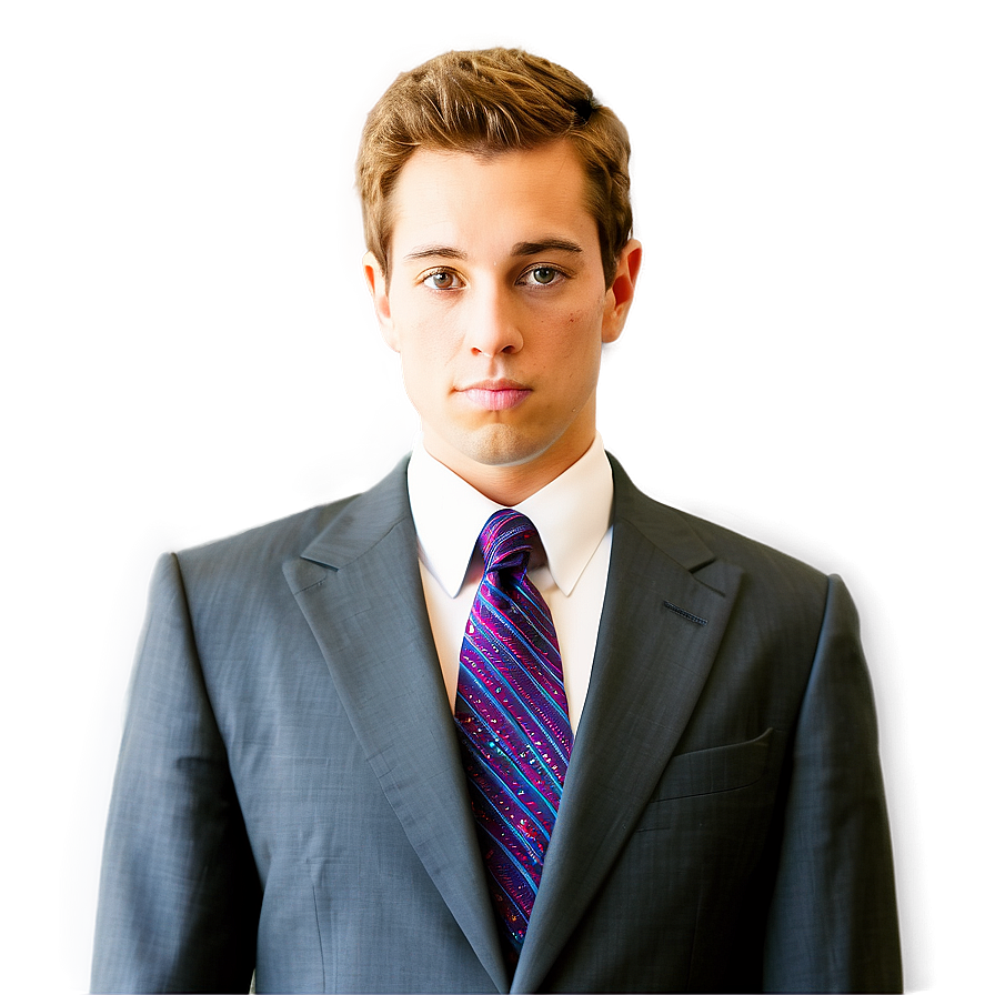 Office Suit And Simple Tie Png Llv PNG Image