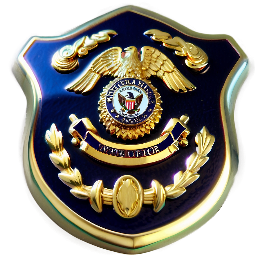 Officer Badge Clipart Png 05252024 PNG Image