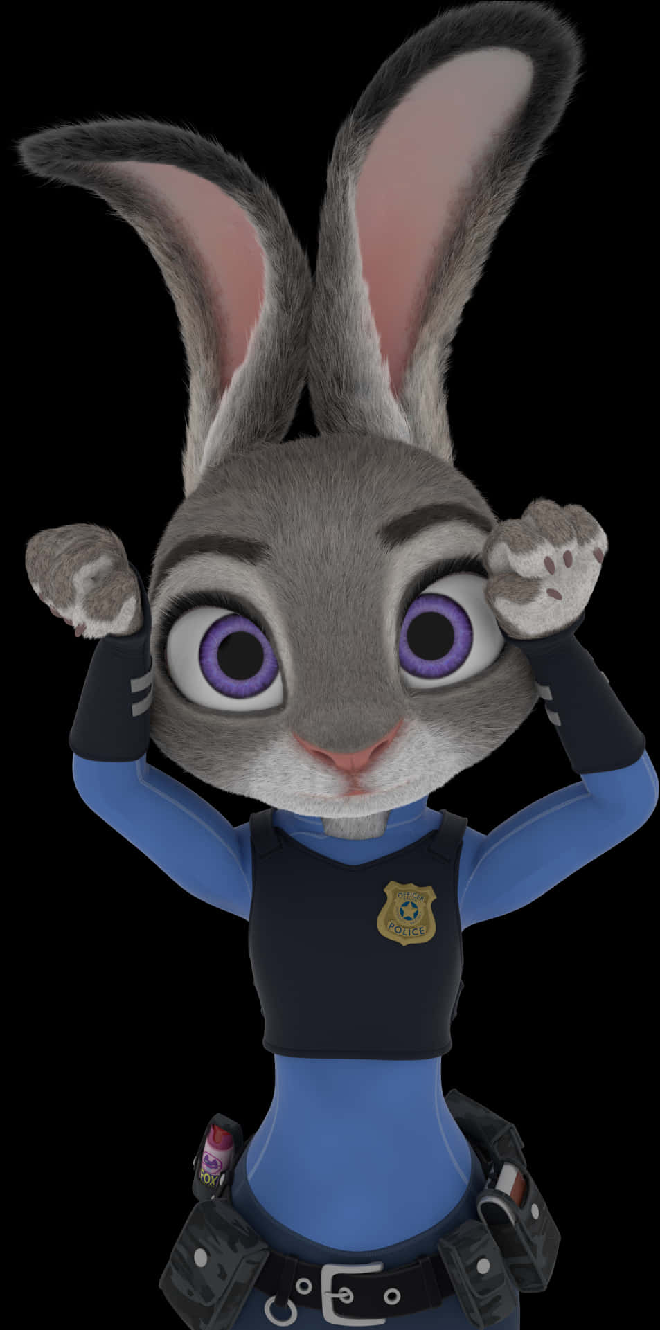 Officer Judy Hopps Zootopia PNG Image