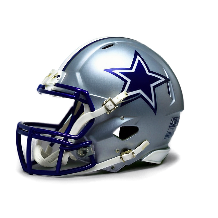 Official Cowboys Football Helmet Png Agb PNG Image