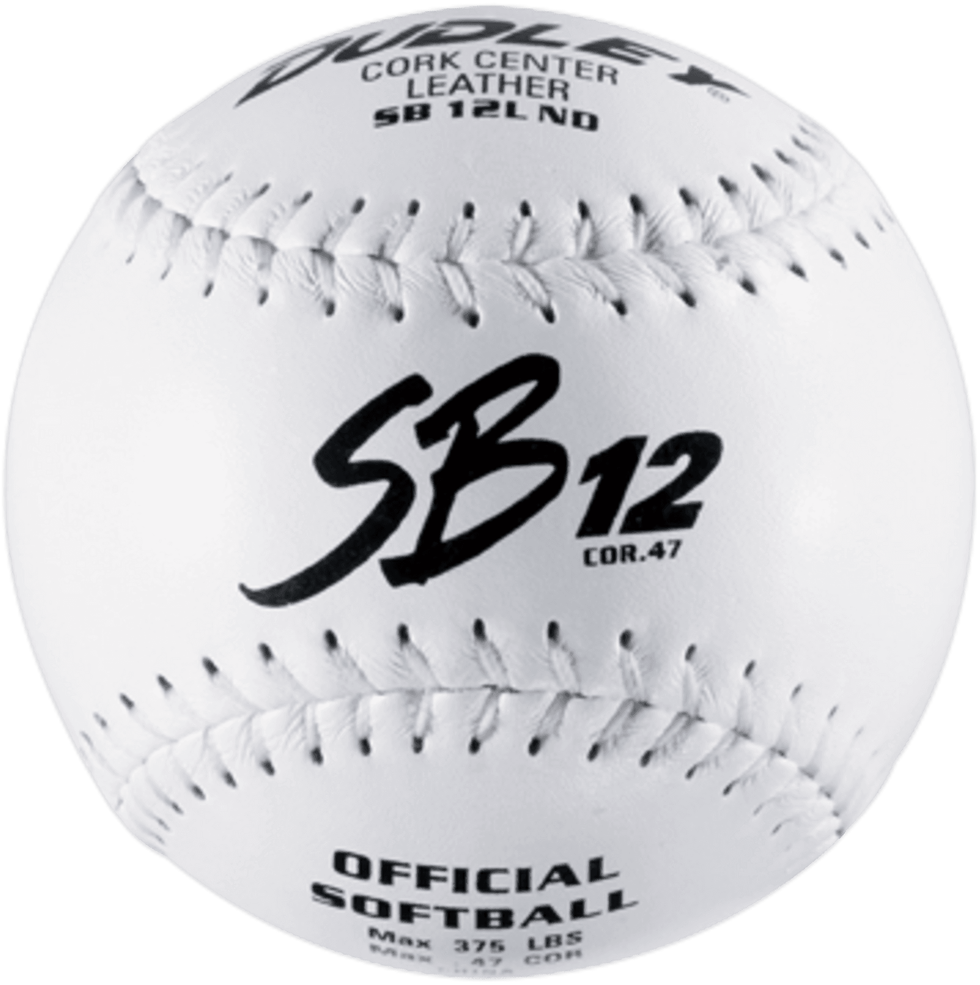 Official Softball S B12 Closeup PNG Image