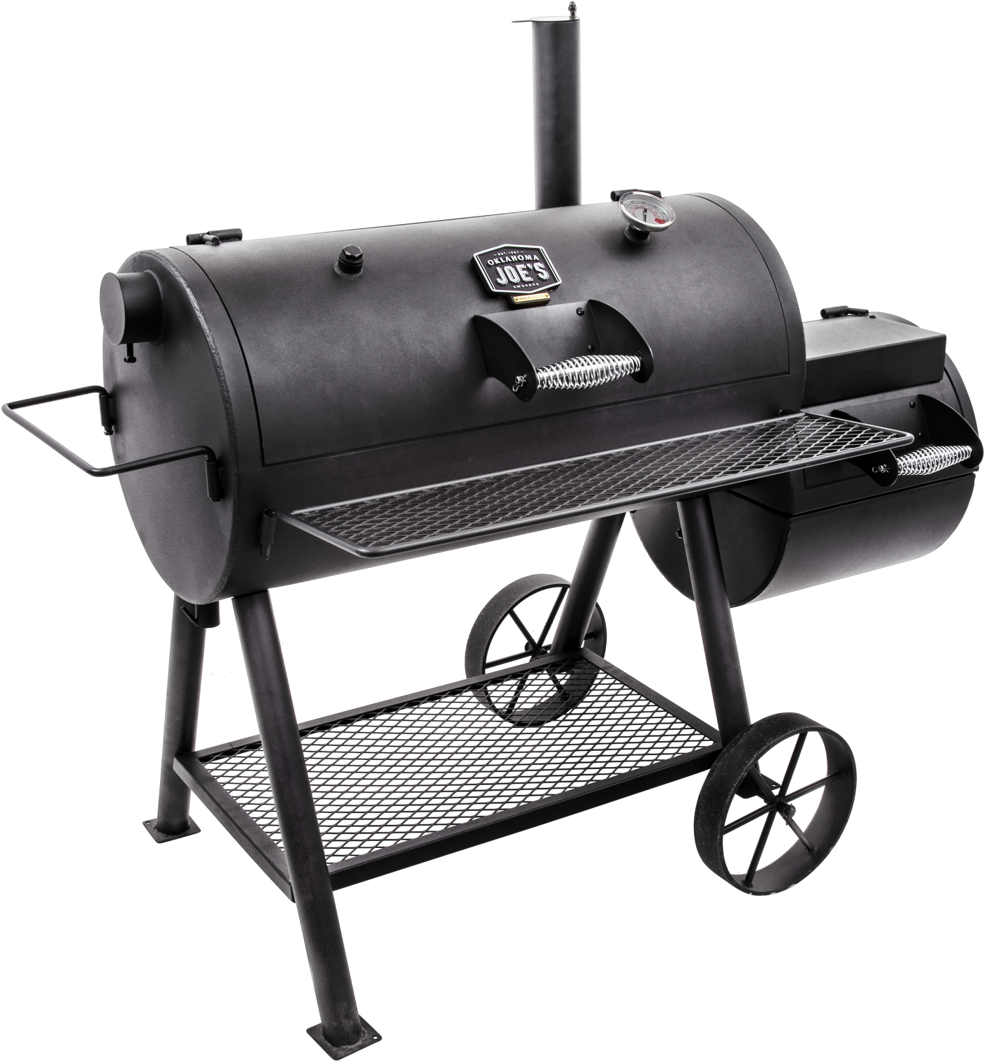 Offset Smoker Barbecue Grill PNG Image