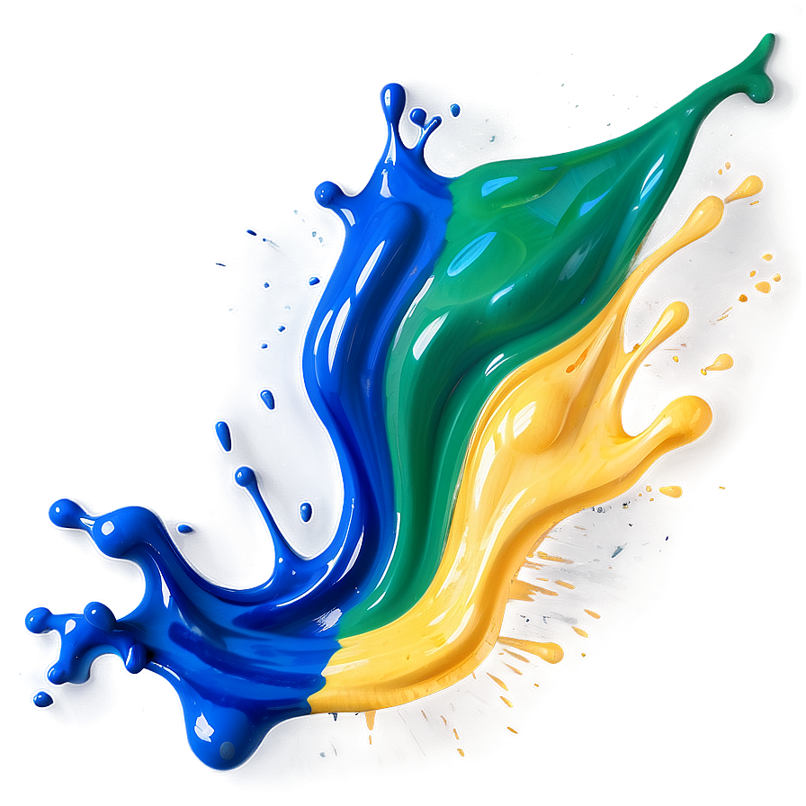 Oil Paint Splash Png Kal13 PNG Image