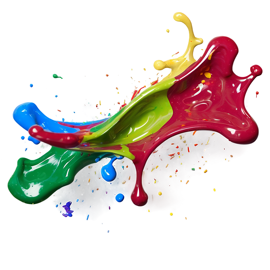 Oil Paint Splatter Png 05042024 PNG Image