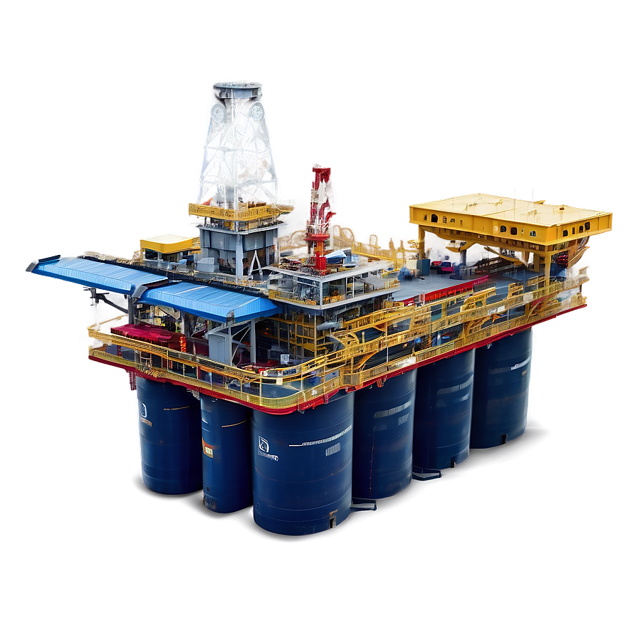 Oil Production Platform Png 41 PNG Image