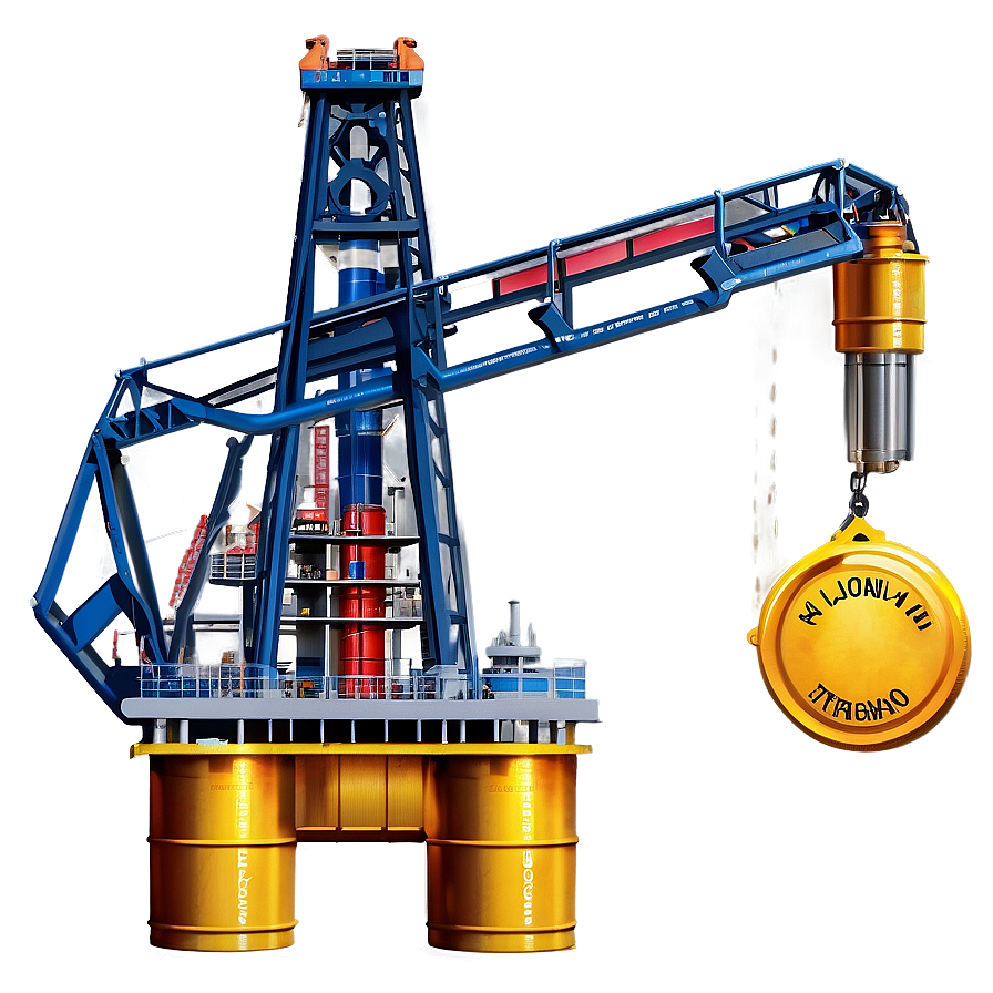 Oil Rig D PNG Image