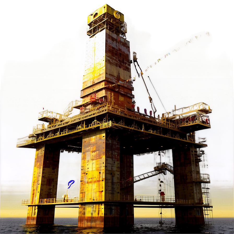 Oil Rig Decommissioning Process Png Kke91 PNG Image