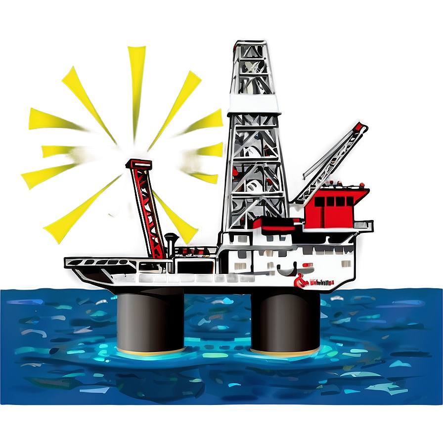 Oil Rig Environmental Impact Png Ohi PNG Image