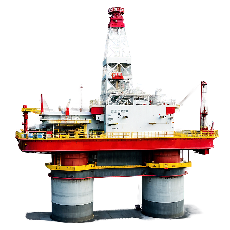 Oil Rig Helipad View Png Kpu21 PNG Image