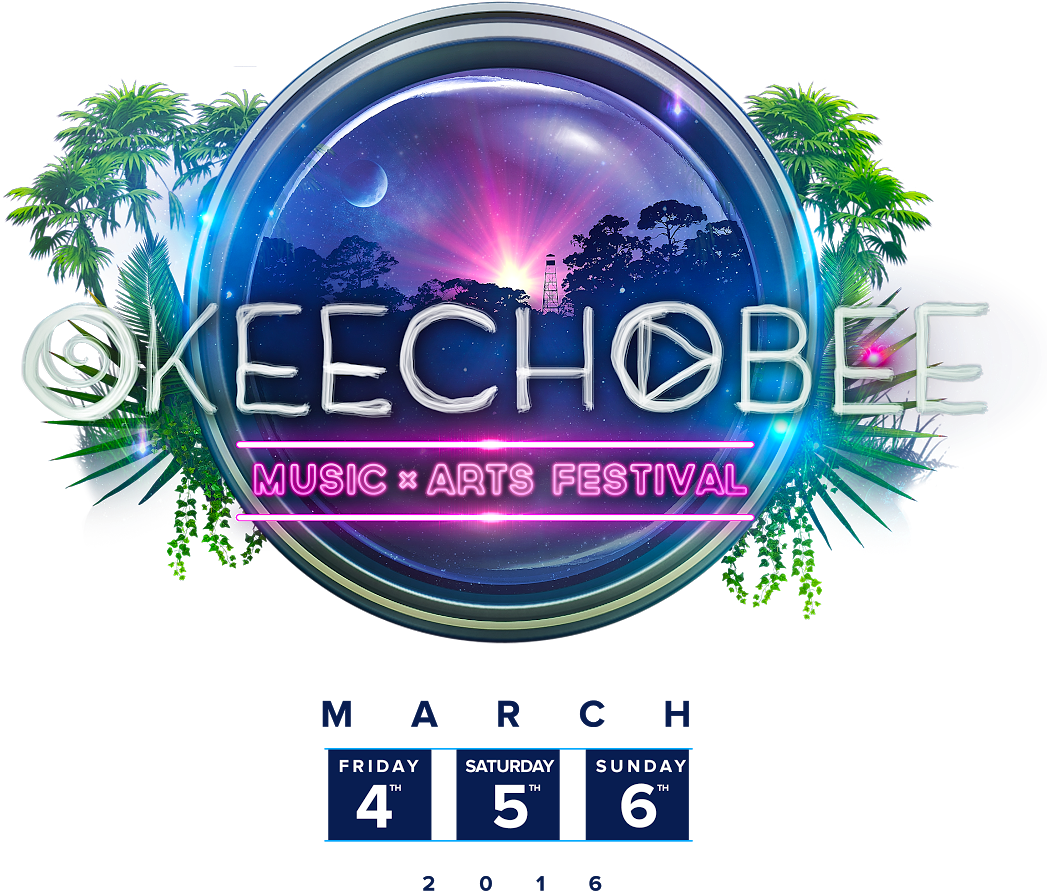 Okeechobee Music Arts Festival Logo PNG Image