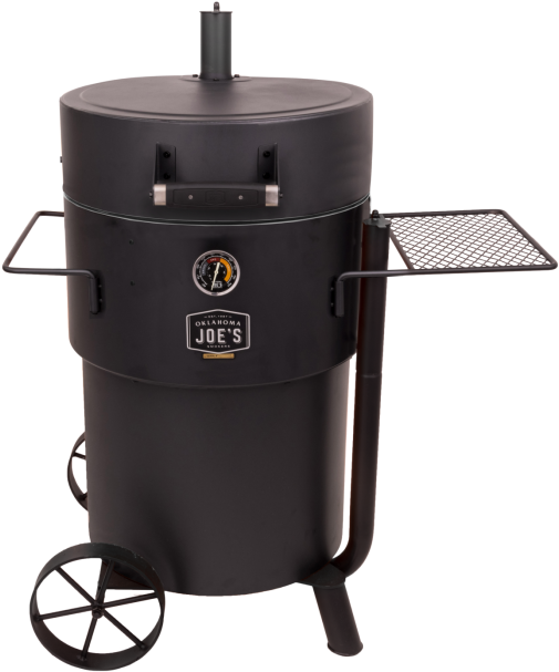 Oklahoma Joes Black Smoker PNG Image