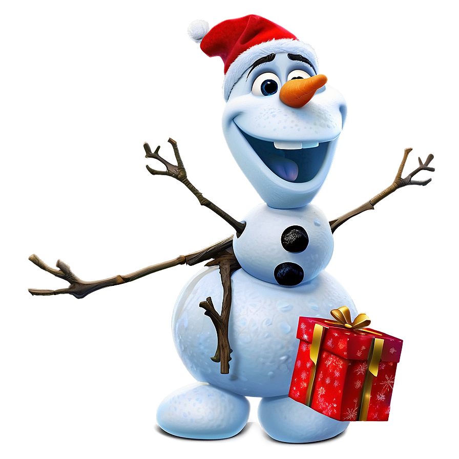 Olaf Holiday Spirit Png 05232024 PNG Image