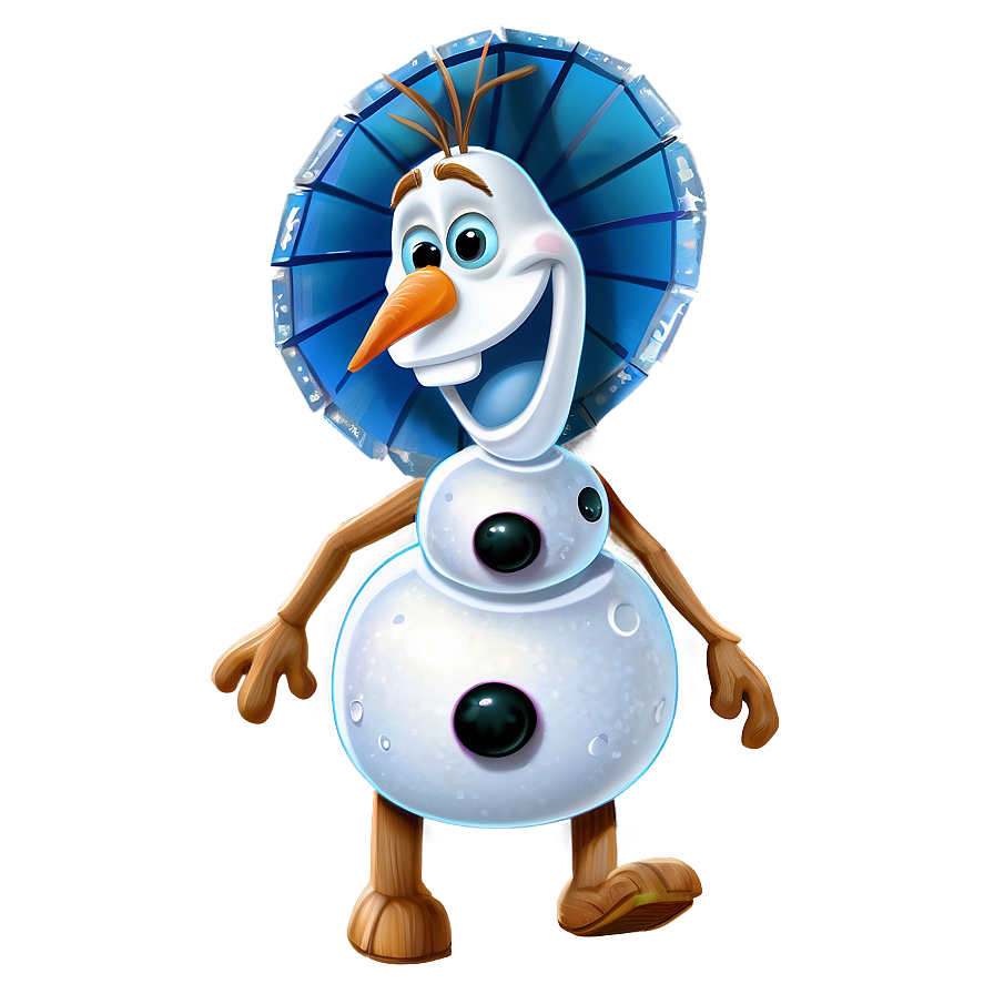 Olaf In Summer Png Opi98 PNG Image