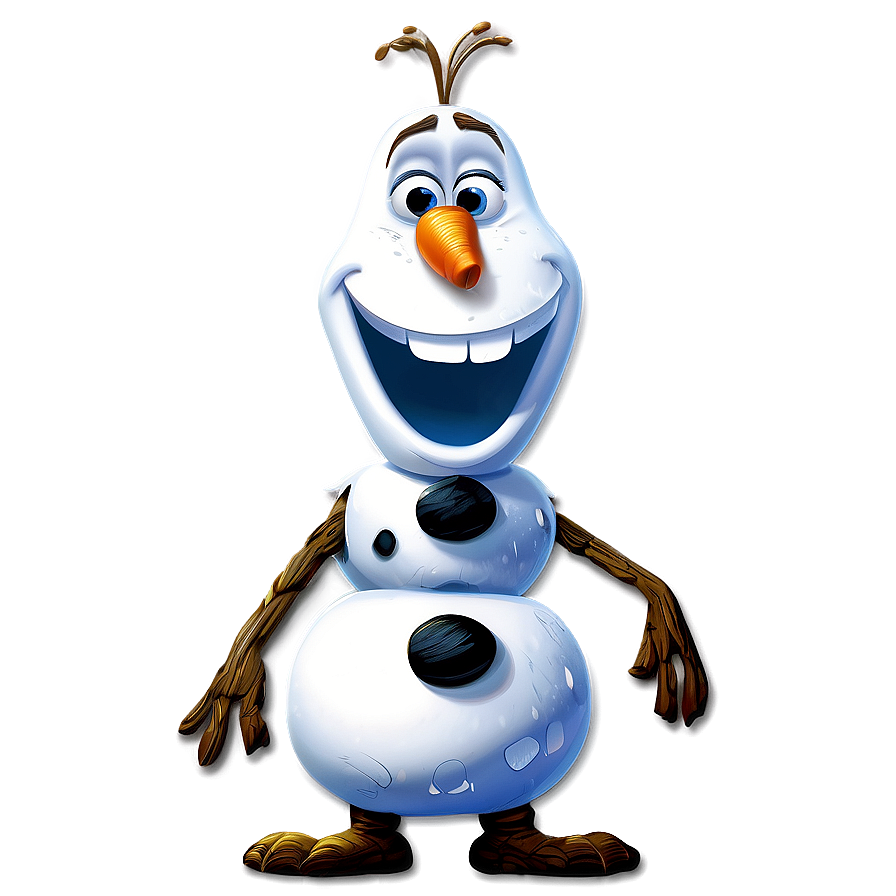 Olaf Silhouette Png Tan36 PNG Image