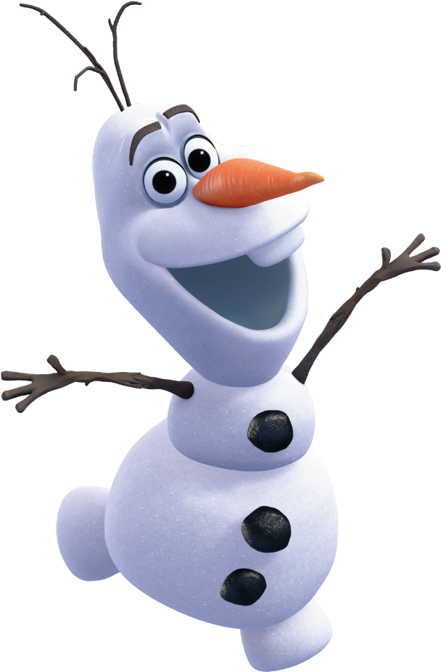 Olafthe Friendly Snowman PNG Image