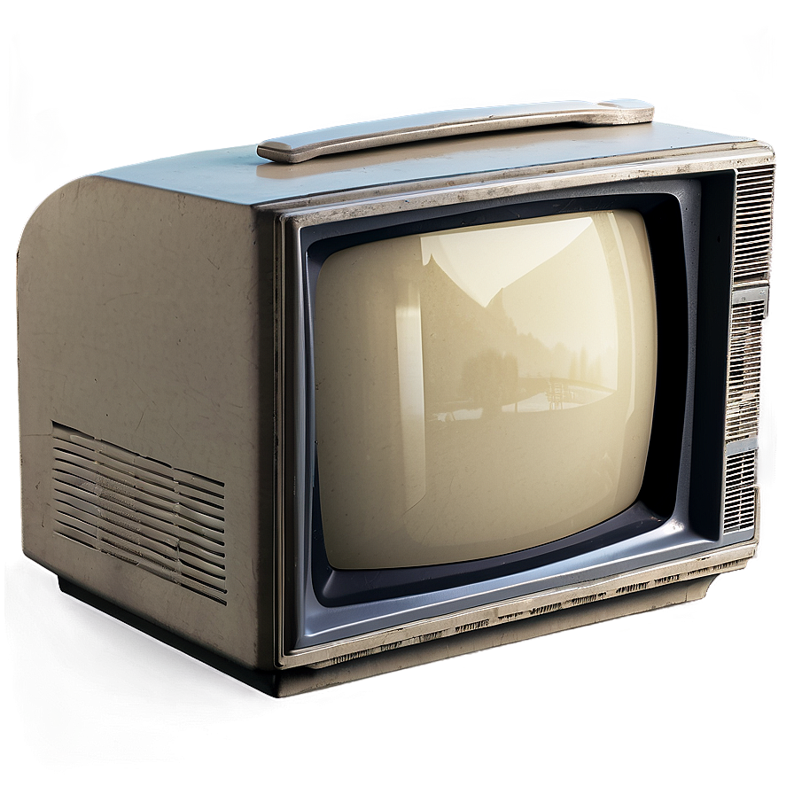 Old Crt Television Png 2 PNG Image