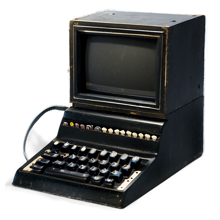 Old-fashioned Computer Png Cyt PNG Image