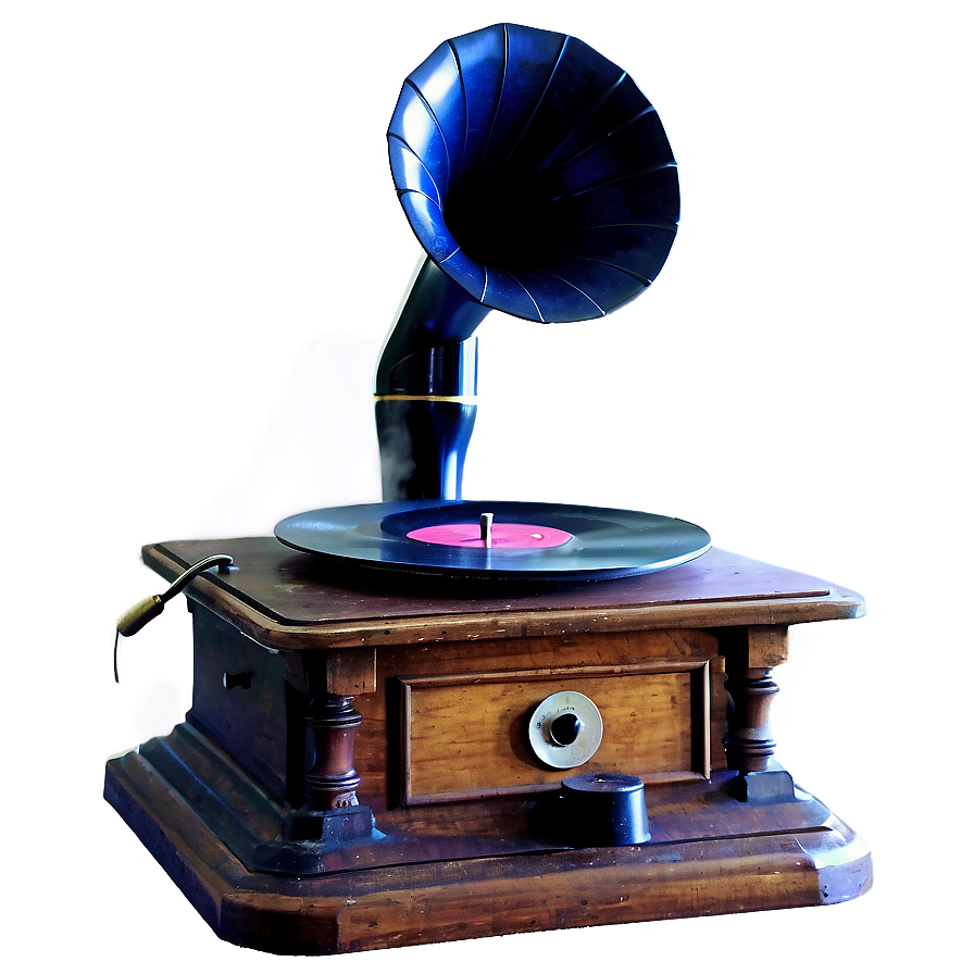 Old-fashioned Phonograph Png Yoe94 PNG Image