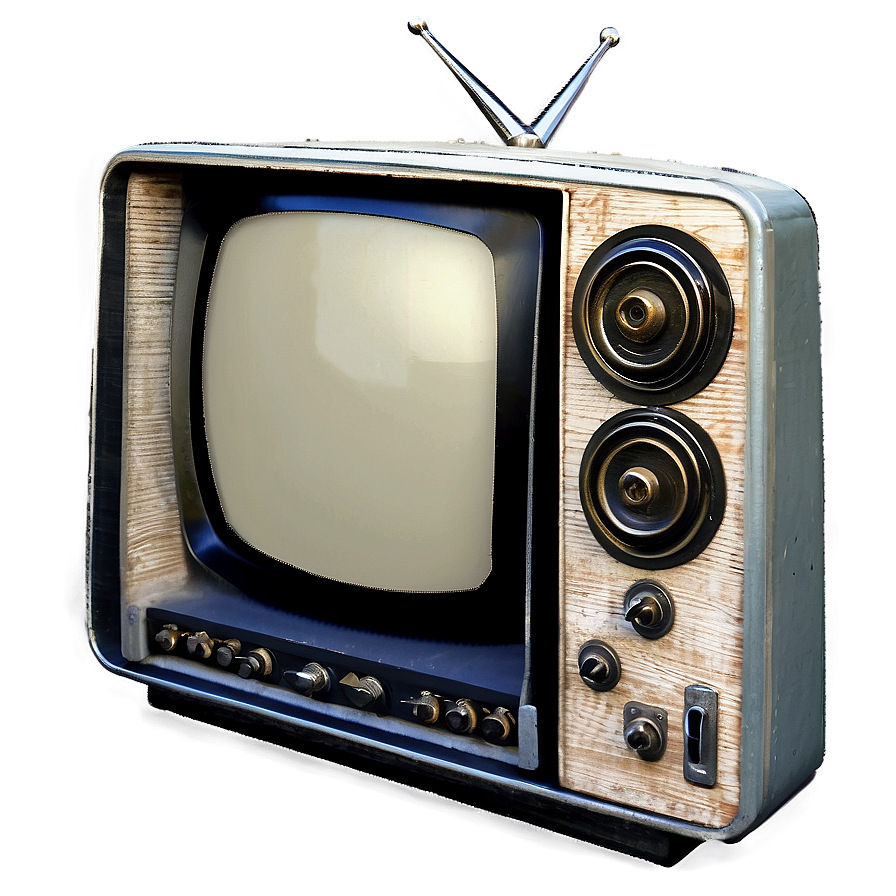 Old-fashioned Television Png Hdw PNG Image