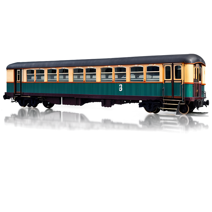 Old-fashioned Train Car Png 36 PNG Image