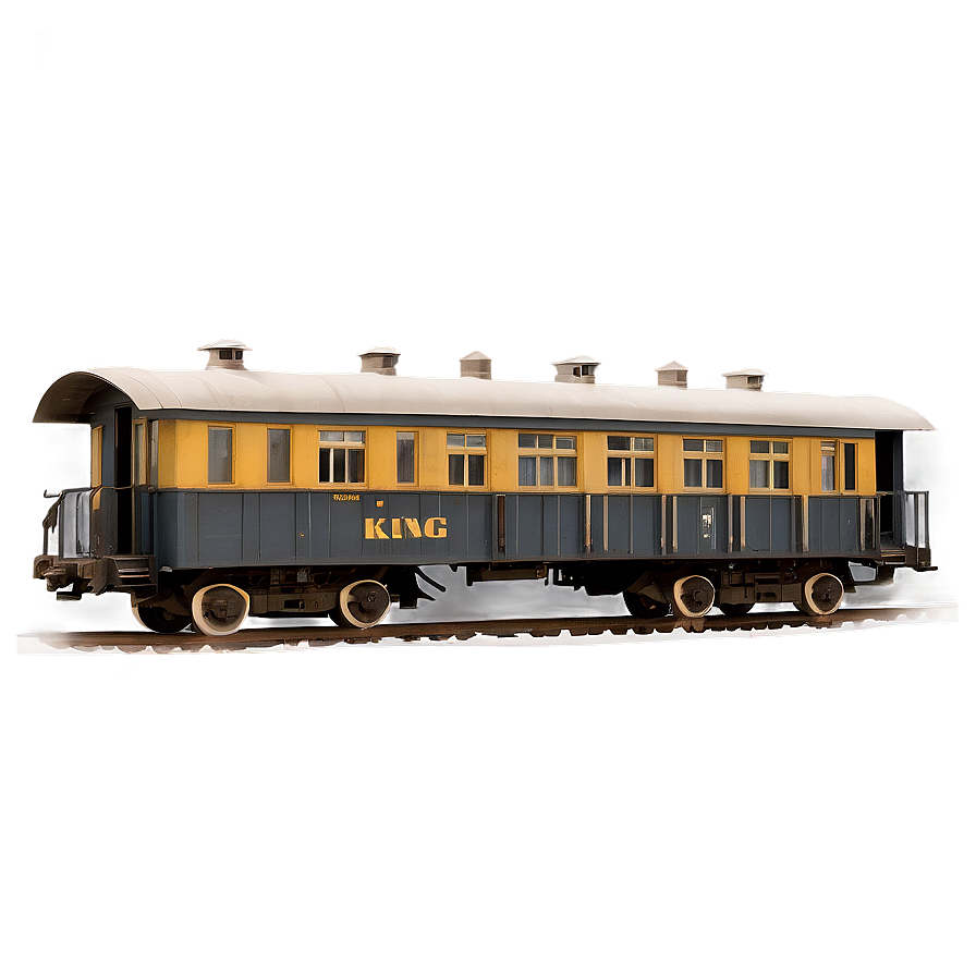 Old-fashioned Train Car Png Qiy71 PNG Image