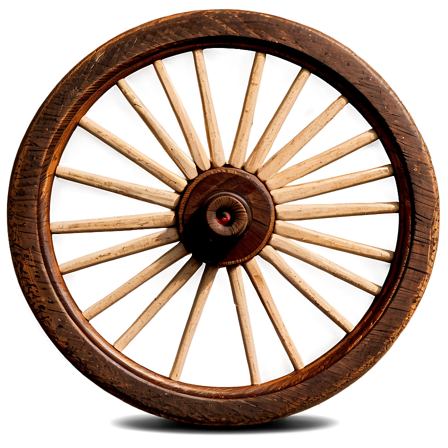 Old-fashioned Wagon Wheel Png Pht PNG Image