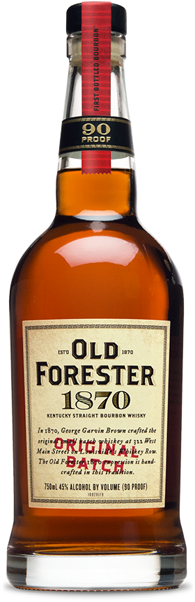 Old Forester1870 Kentucky Straight Bourbon Whiskey Bottle PNG Image