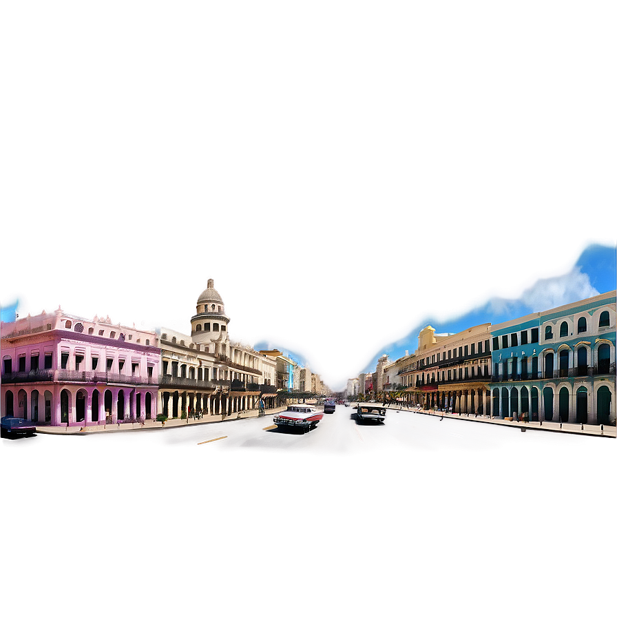 Old Havana Architecture Png Dce PNG Image