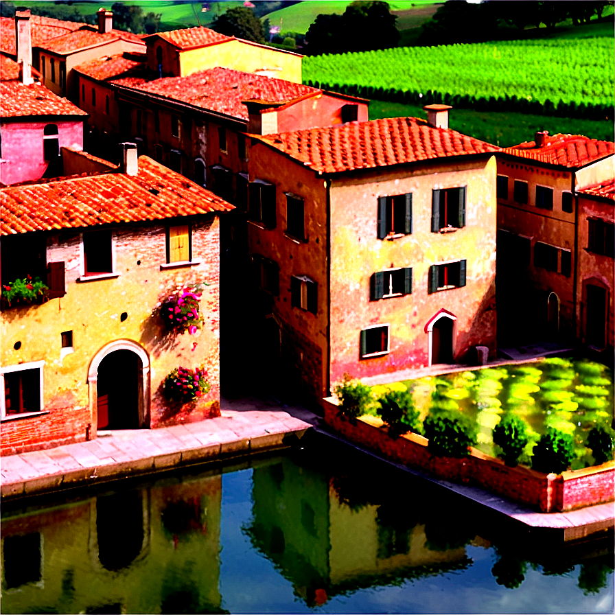 Old Italian Village Luca Png Ahf54 PNG Image