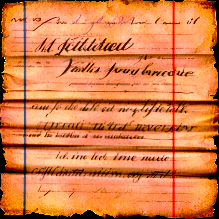 Old Letter Paper Texture Png 05232024 PNG Image