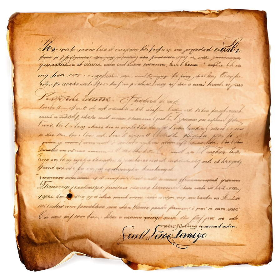 Old Letter Paper Texture Png 79 PNG Image