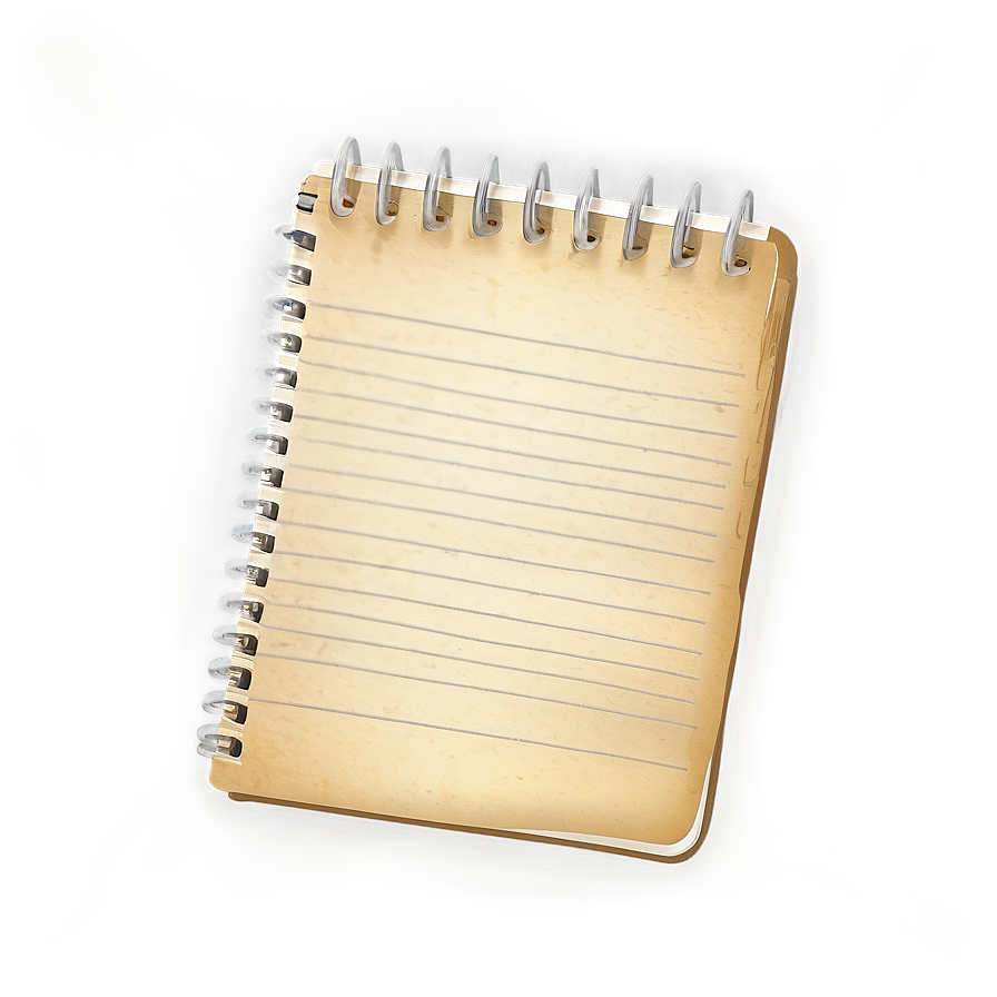 Old Notebook Paper Png 05252024 PNG Image