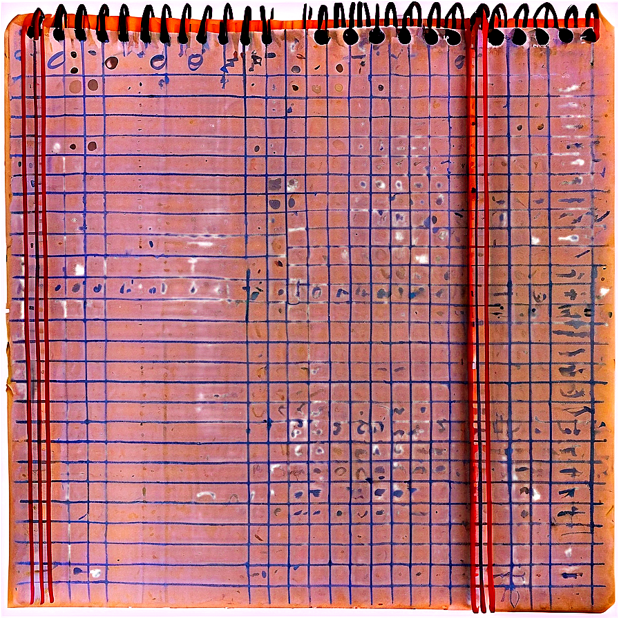 Old Notebook Paper Png Itx PNG Image