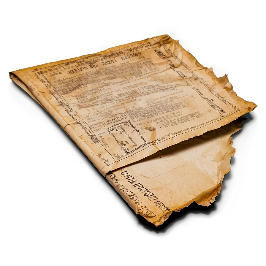 Old Paper Texture Overlay Png 06252024 PNG Image