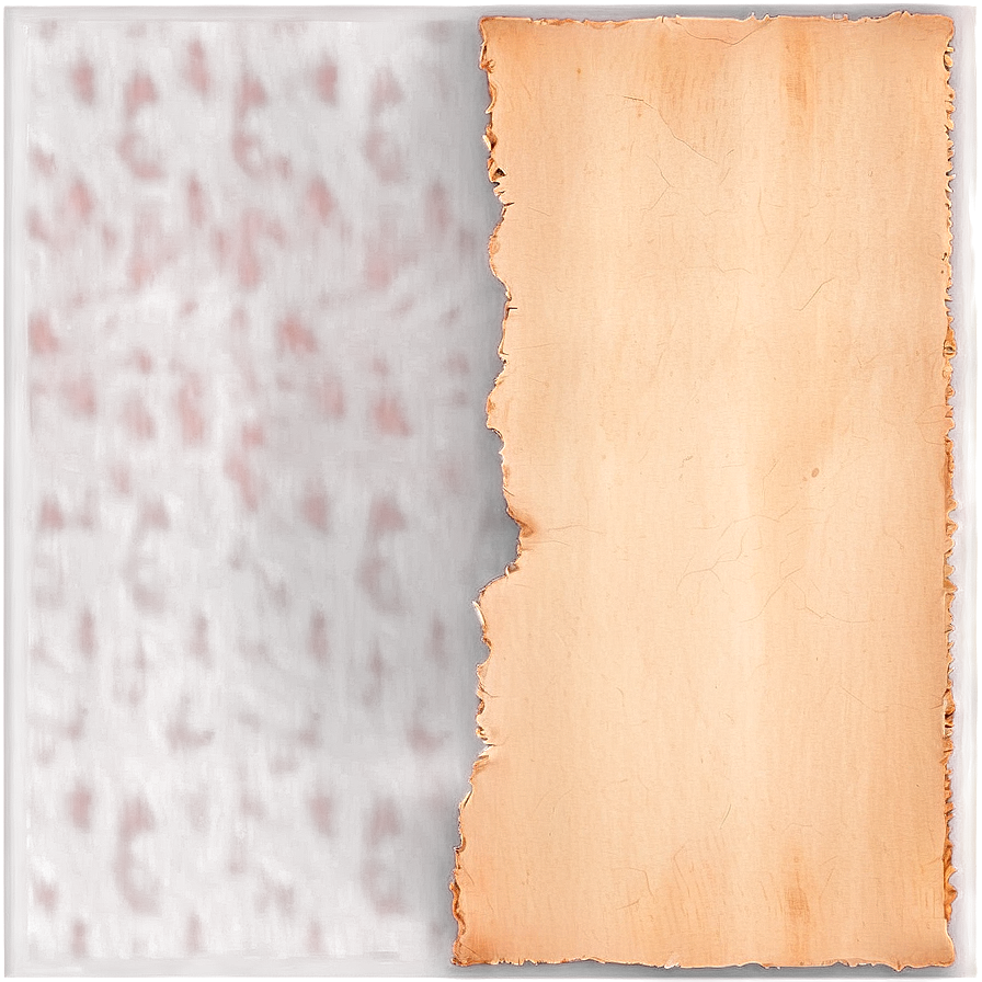 Old Paper Texture With Ripped Edges Png 06252024 PNG Image