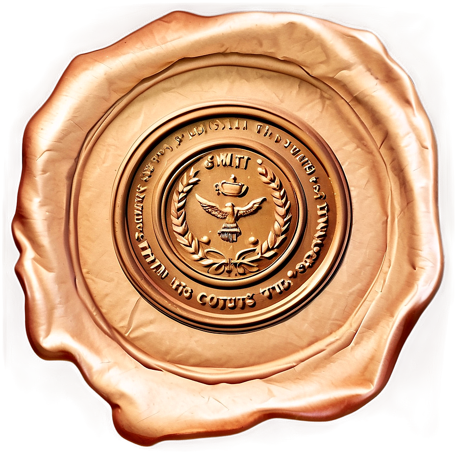 Old Paper With Wax Seal Png 05232024 PNG Image