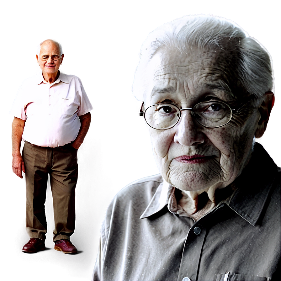 Old People A PNG Image