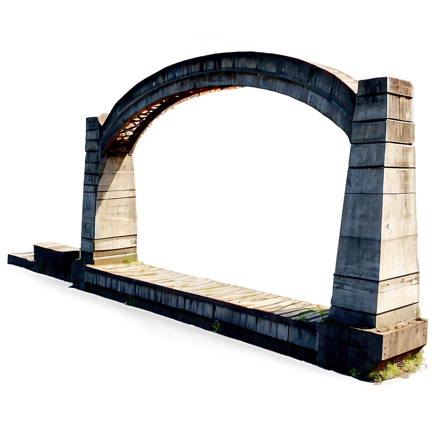 Old Railway Bridge Png Hpv5 PNG Image