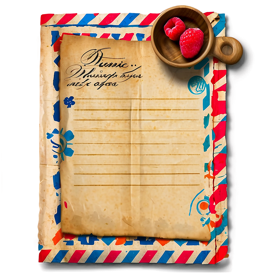 Old Recipe Paper Png Fwp94 PNG Image