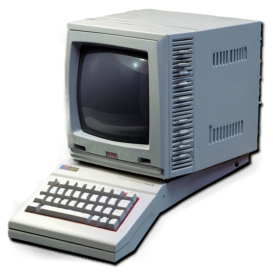 Old School 90s Computing Device Png Oaa15 PNG Image