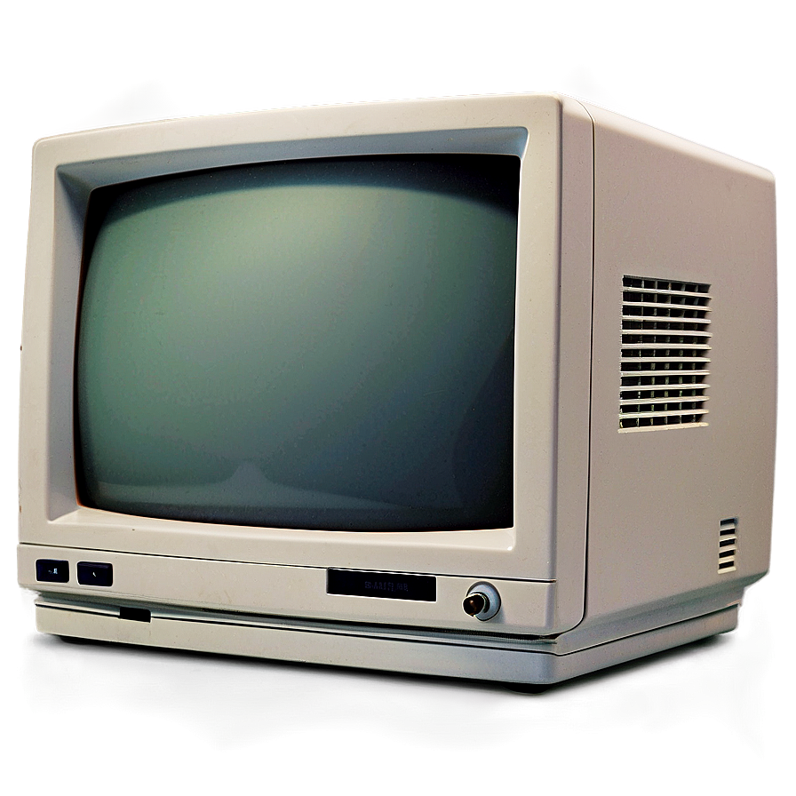 Old School Crt Monitor Png 05242024 PNG Image